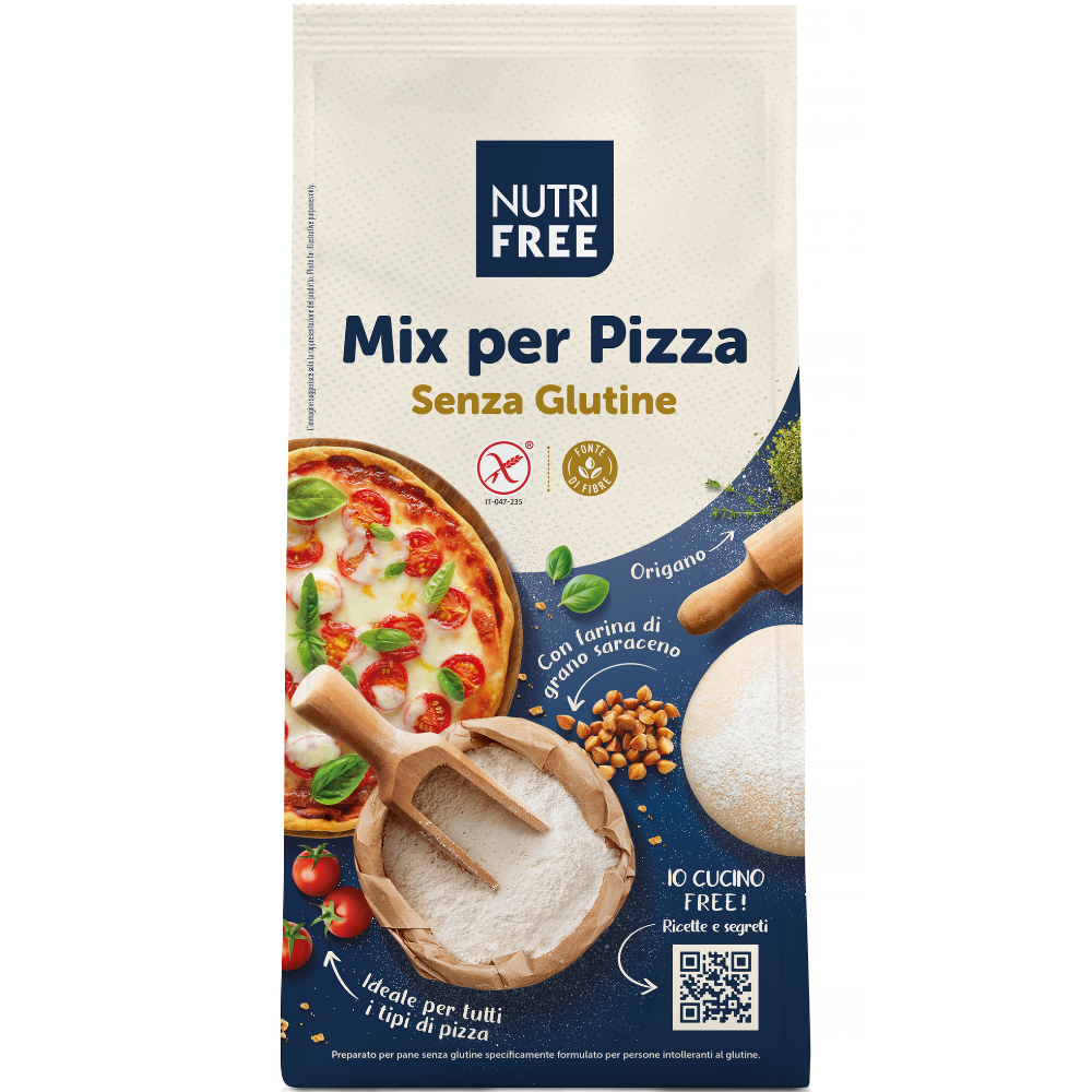 Mélange pour Pizza Sans Gluten - Mix per Pizza - 1000g