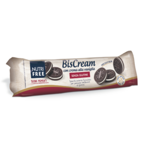 Biscuits Fourrés à la Crème de Vanille Sans Gluten Biscream - 125g
