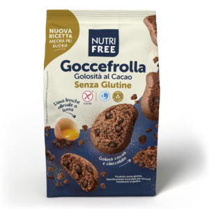 Biscuits Sablés au Cacao et Pépites de Chocolat Sans Gluten Goccefrolla - 300g
