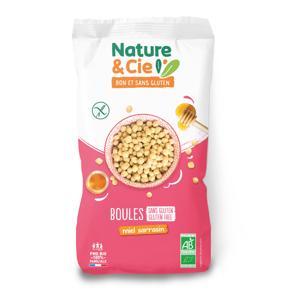 Boules au miel et au sarrasin Bio Sans Gluten - 175g