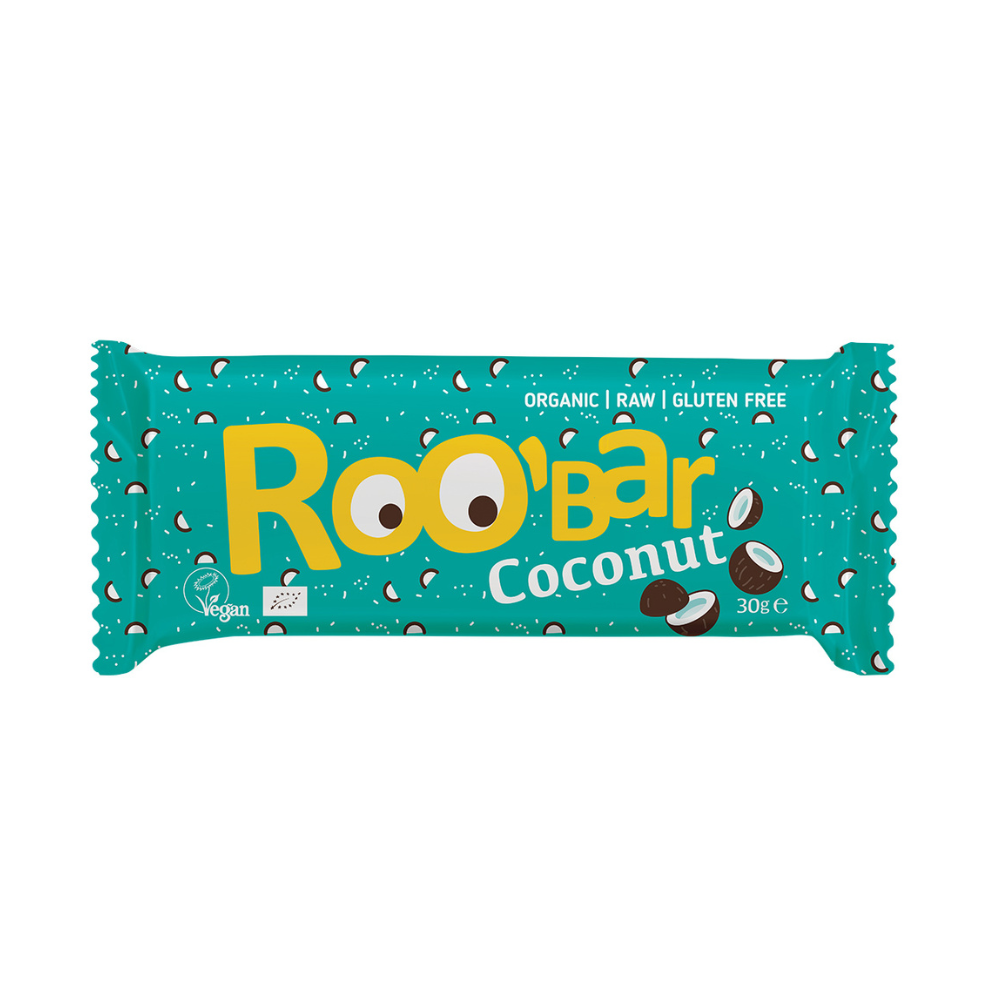 Barre Chia Noix de Coco 100% Cru Vegan Sans Gluten - 30g