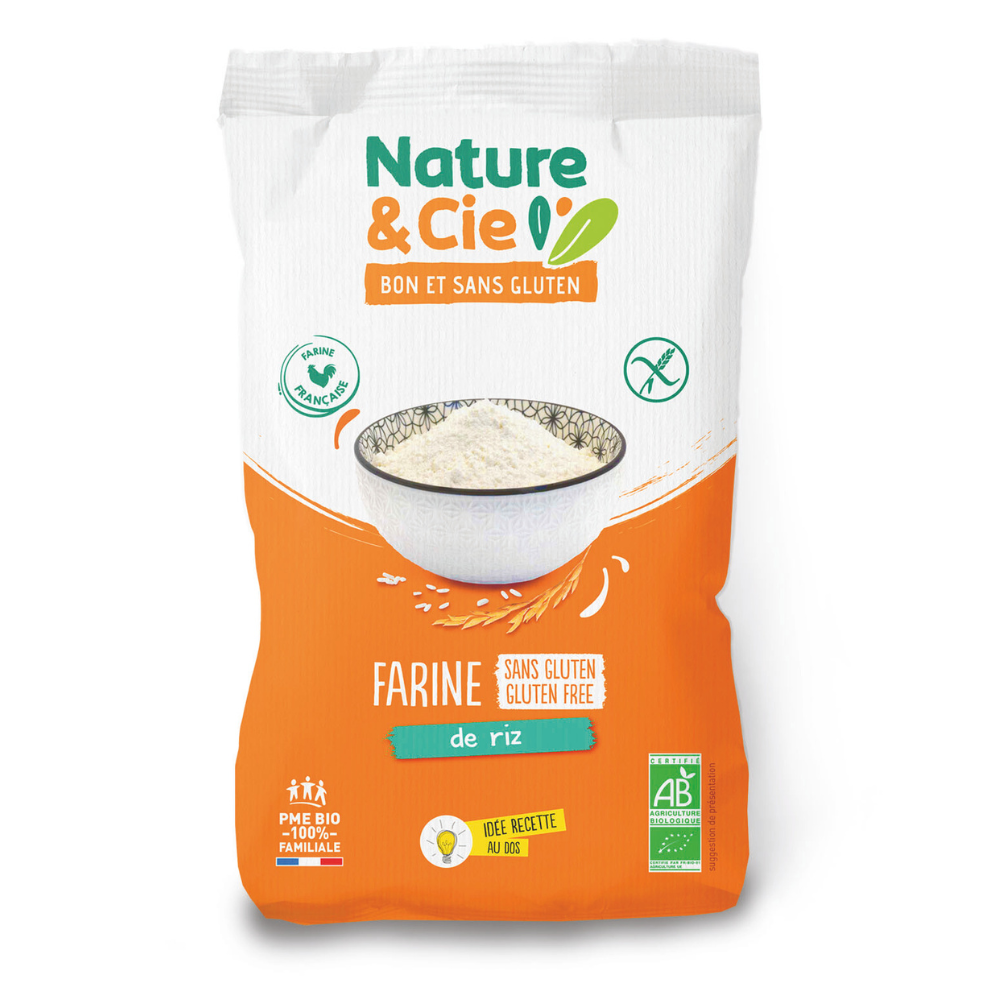 Farine de riz blanc Bio Sans Gluten - 500g
