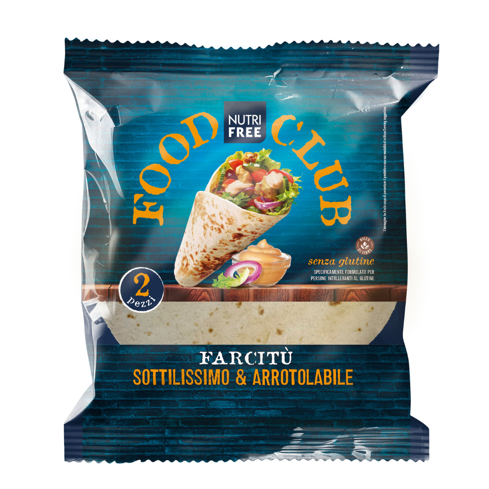 Galettes Piadina Sans Gluten Farcitù - 120g