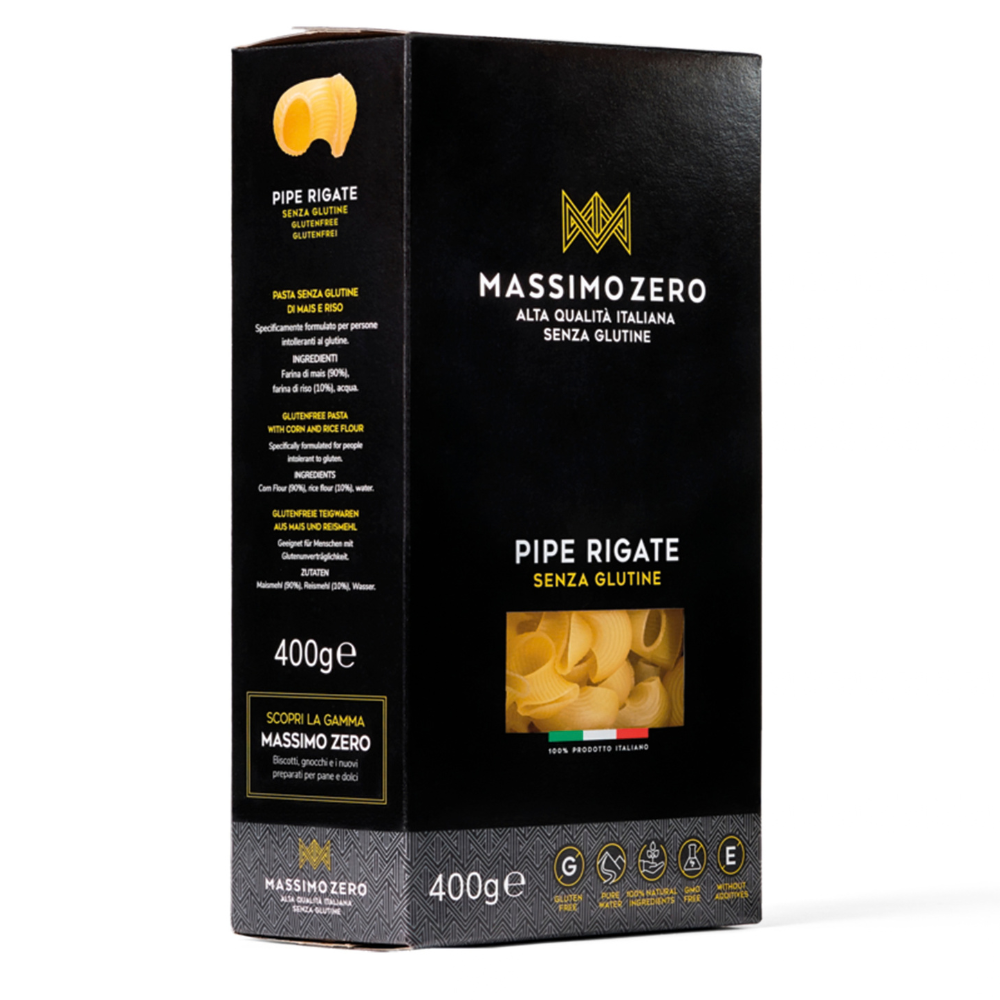 Pipes Rigatte Sans Gluten - 400g