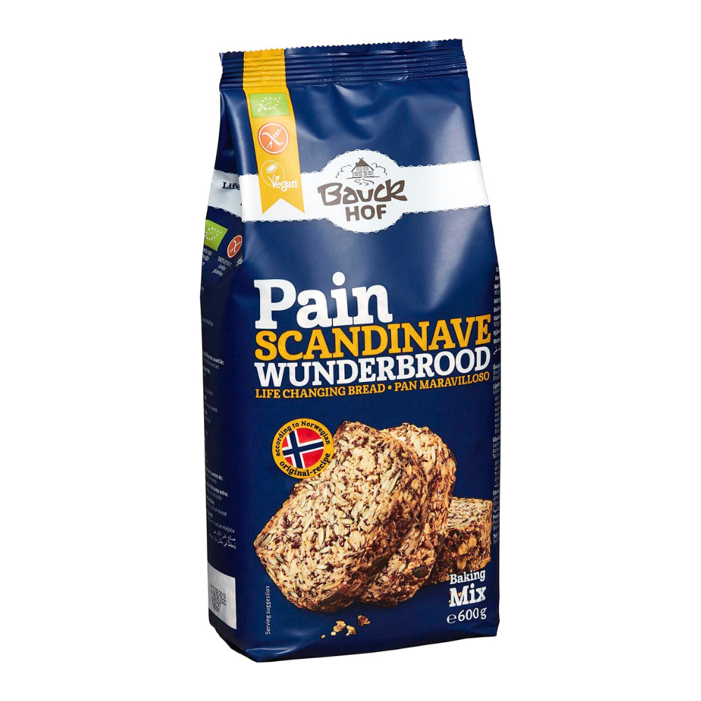 Préparation pour Pain Scandinave Sans Gluten - 600g