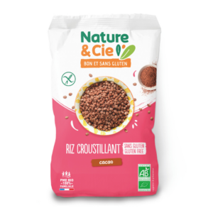 Riz croustillant au cacao Bio Sans Gluten - 200g